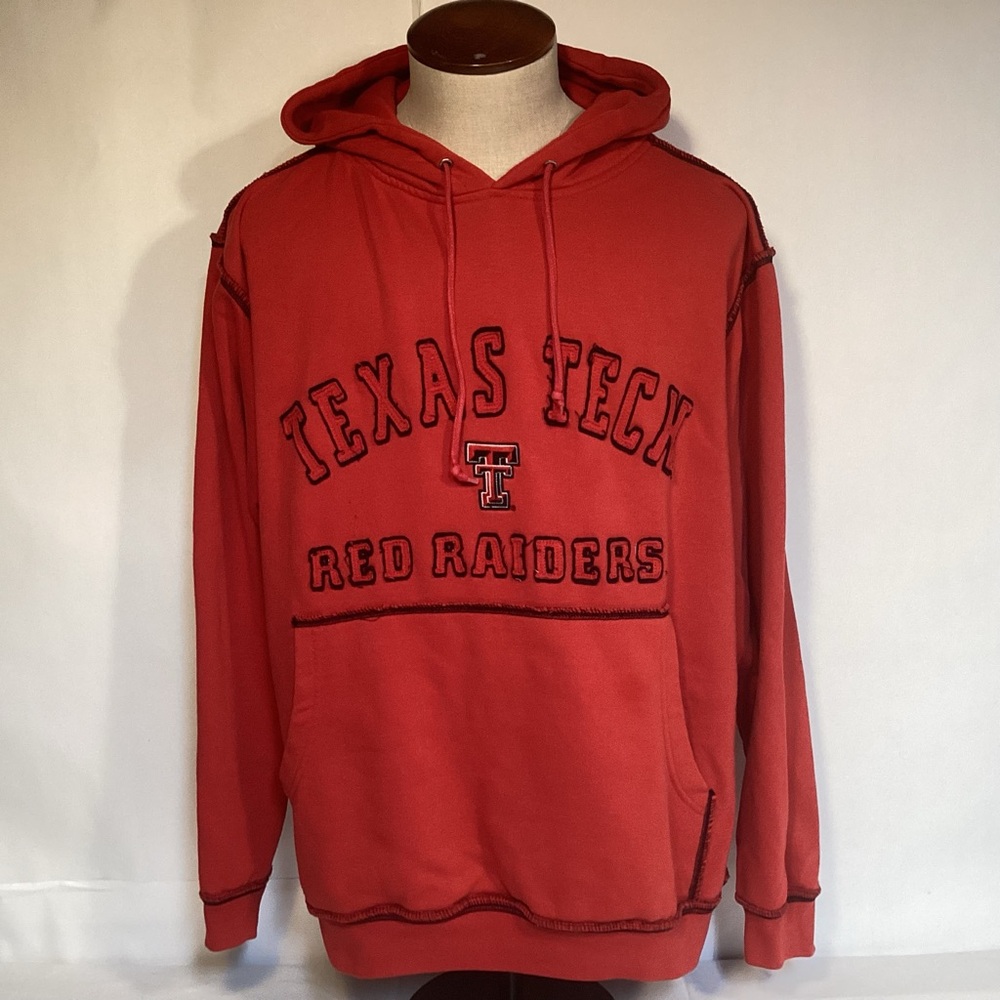 Men’s Texas Tech Red Raiders Men's Red Hoodie size XL - Champs by Team Edition
